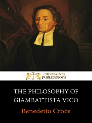 cover image of The Philosophy of Giambattista Vico